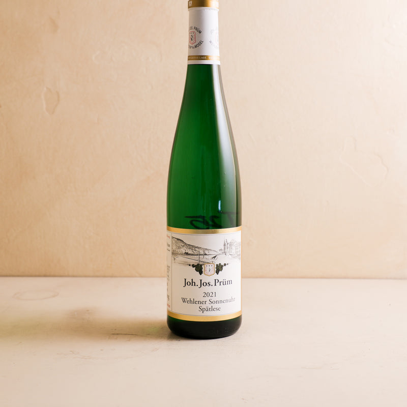 2021	Joh. Jos. Prüm ‘Wehlener Sonnenuhr’ Spätlese Riesling