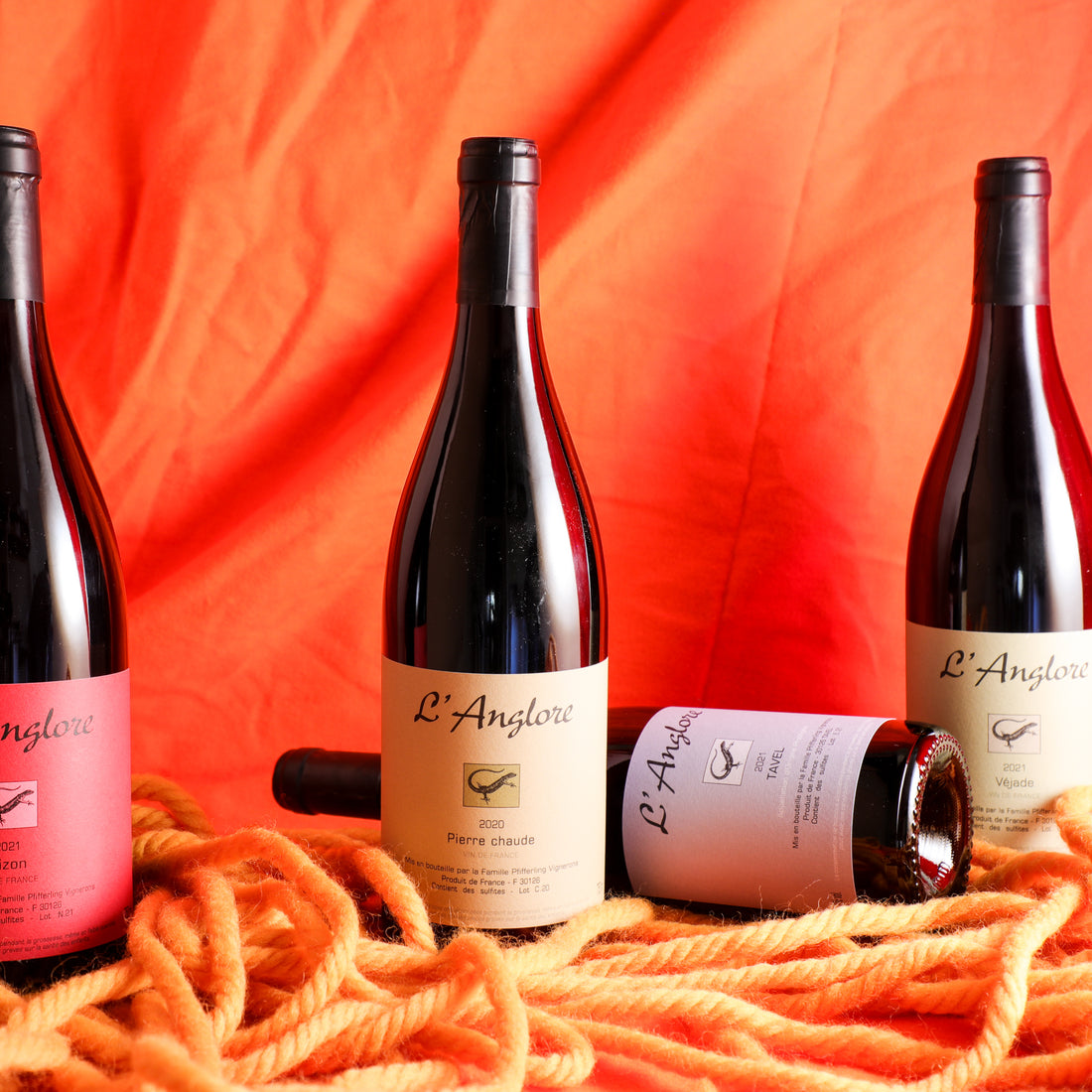 L'anglore , the wines that redefined rose and chilled red